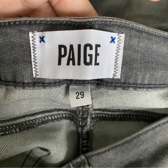 PAIGEVerdugoUltraSkinnyJeansinStoneDustGreysizeUS29 - Picture 13 of 15
